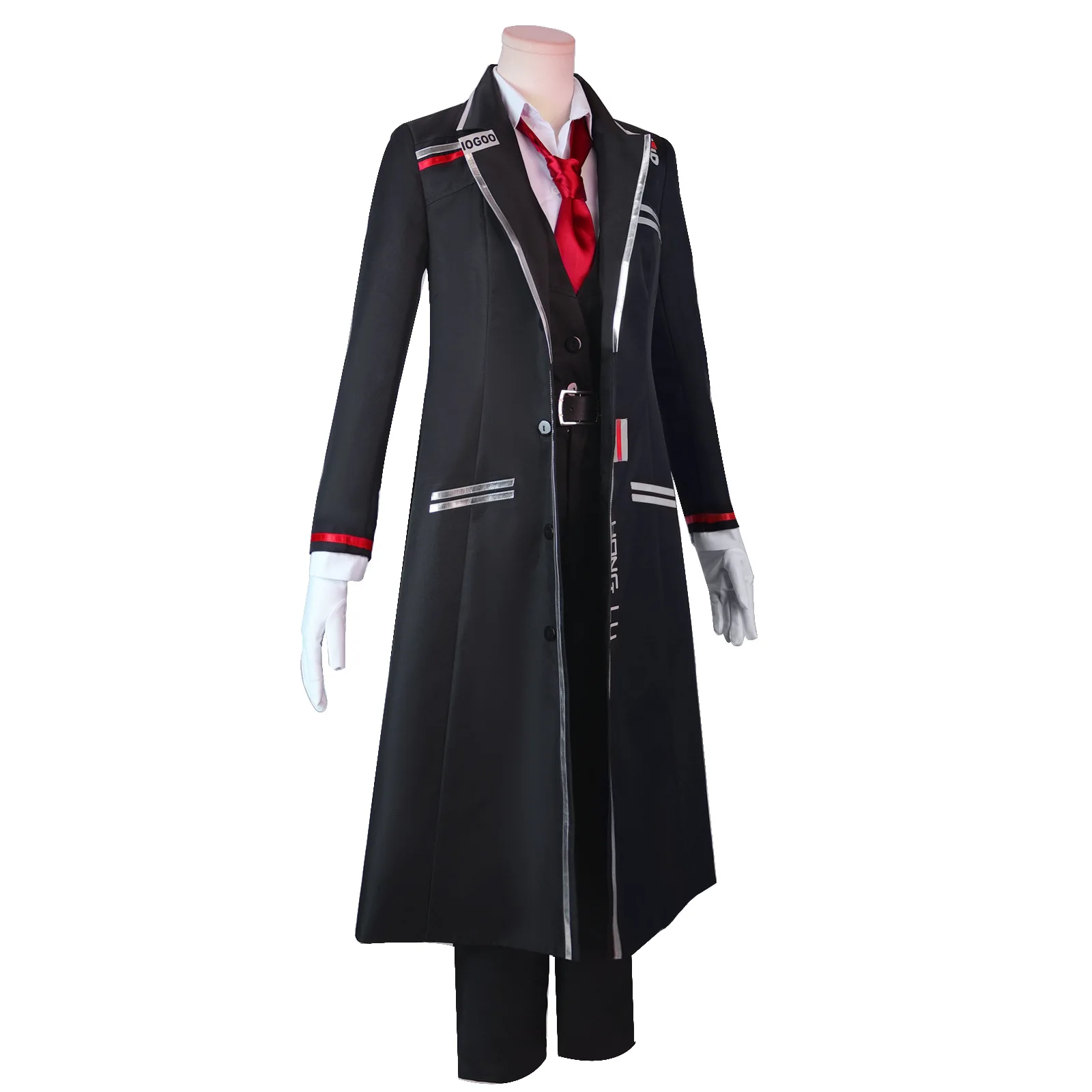 Game Limbus Company Faust Cosplay Costume Uniform Black Cloak Anime Role Play Halloween Carnival Christmas Prop Women Men