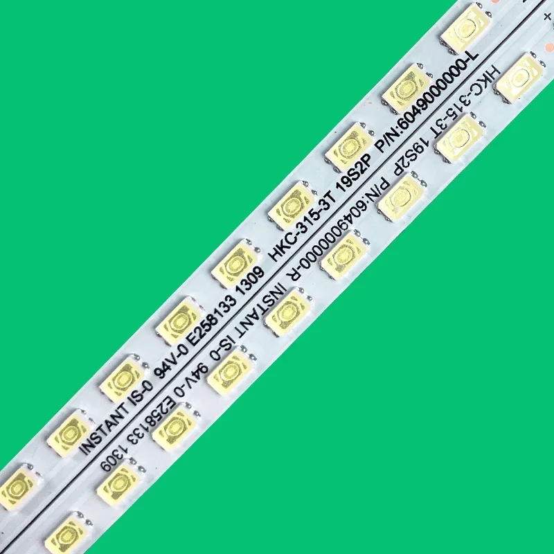 Strip lampu latar LED 38 leds untuk 32CE530ALED HKC-315-3T 19S2P 6049000000-L/R THC315005