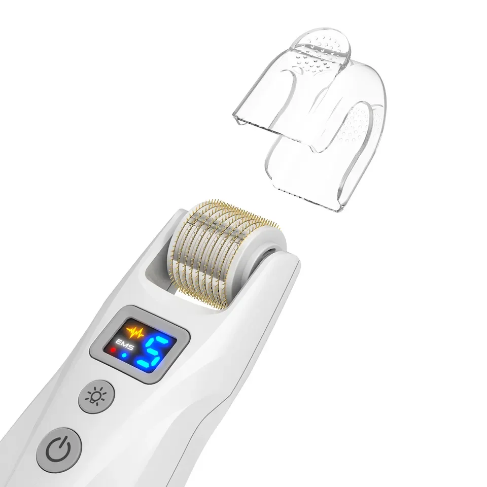 Microneedling Roller Head for Face Lifting, Bio Roller Acessórios, Substituível, 540 Titanium, Skin Tighten