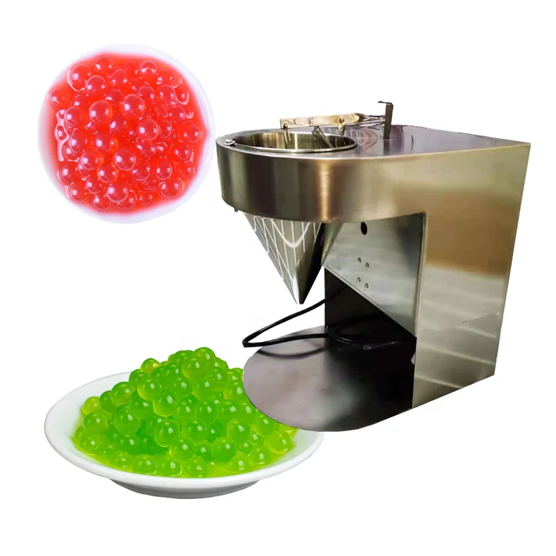 

Mango Popping Boba Pearl Making Molding Machine Fruit Juice Balls
