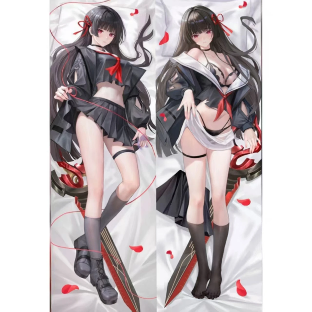 

Anime Girl Body Pillow Sexy uniform Custom Soft Cute Kawaii Hot Girl Hugging Body Pillowcase Cover 18Adult Dakimakura Cosplay