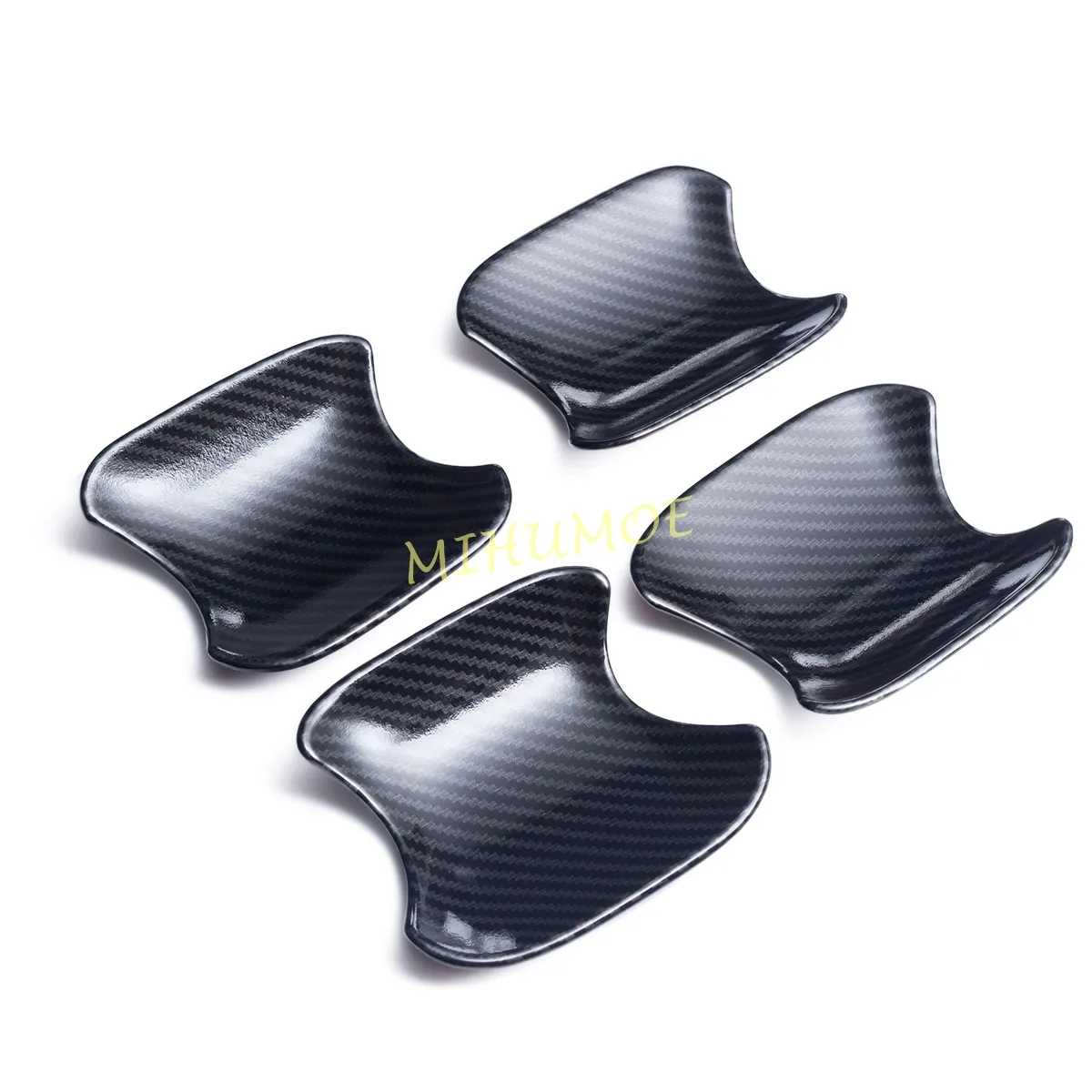 For 2024-2025 Subaru Crosstrek Impreza Carbon Fiber Exterior Door Handle Surrounds Protector