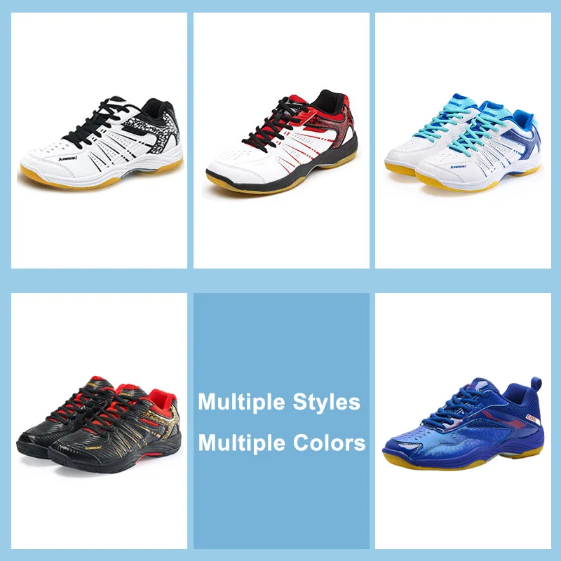 Zapatos de bádminton Kawasaki, zapatillas deportivas antideslizantes transpirables para hombres y mujeres, zapatillas de deporte K-063