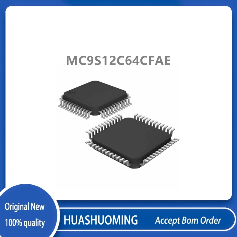 2Pcs/Lot  MC9S12C64  MC9S12C64CF   MC9S12C64CFAE  QFP48