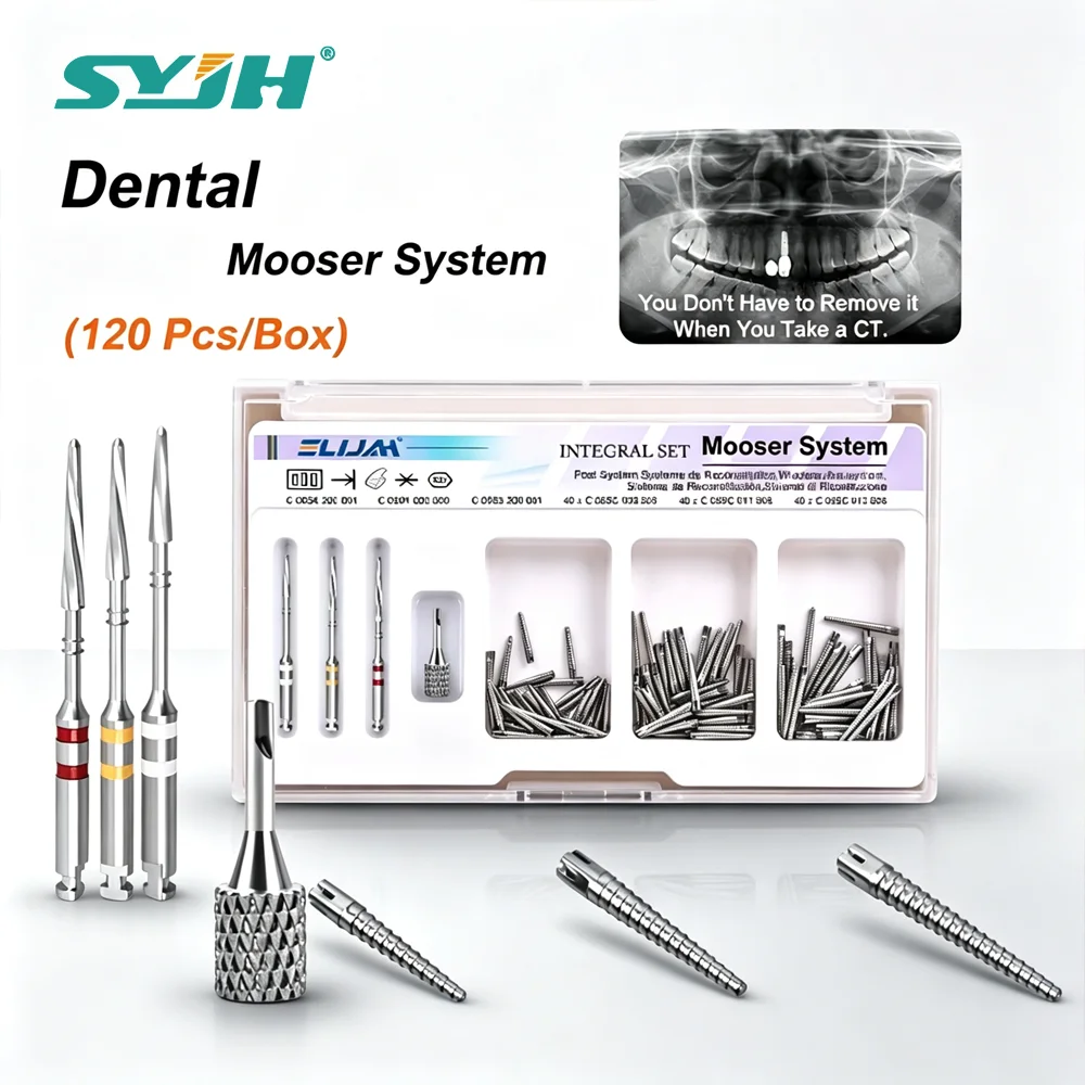 120Pcs/Box Dental Micro Implants Mini Screw Titanium Alloy Anchorage Screws Hexagonal Key Screwdriver Orthodontic Dentist Tool