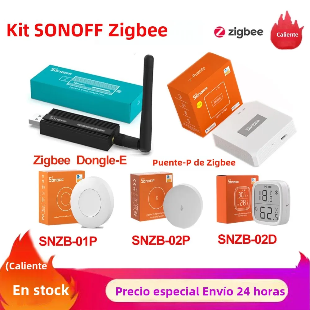 SONOFF ZBDongle-E Zigbee 3.0 USB Dongle Plus, Hub Zigbee para Hogar Inteligente, Puente Gateway Compatible con Home Assistant, OpenHAB y Zigbee2MQTT - Imagen 9