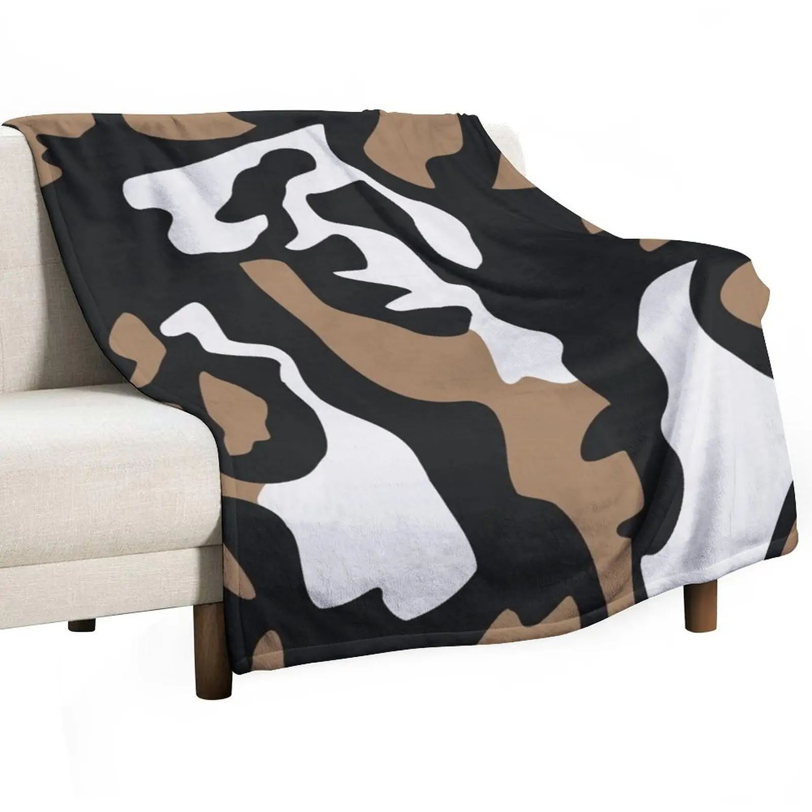 African Wild Dog Pattern Throw Blanket Picnic Sofa Sofa Quilt Quilt Blankets