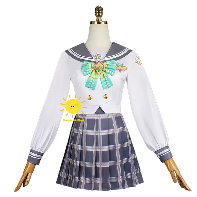 Game Honkai: Star Rail Cosplay Firefly Cosplay Costumes Tops Skirt Bowtie Socks Firefly Suits Halloween Carnival Cos Adult Women