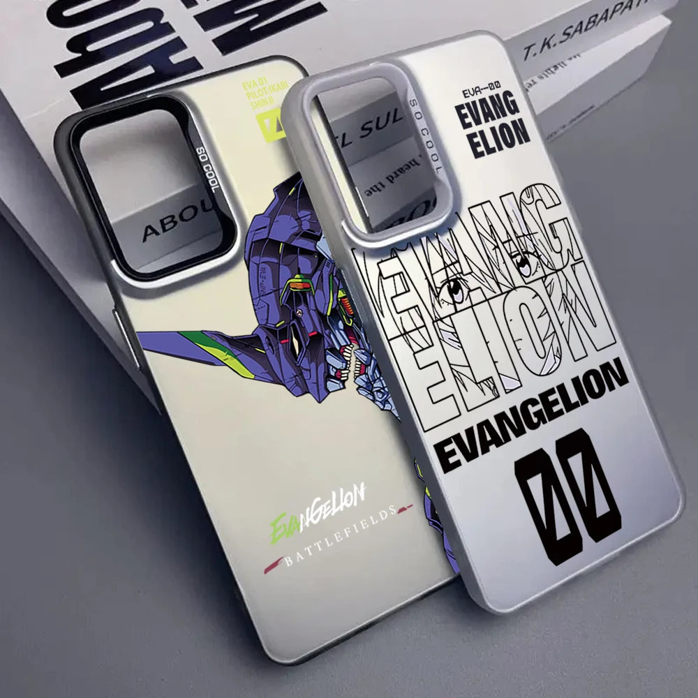 Funda de teléfono N-Neon g-genesis e- evangelelion FUNDA para Samsung Galaxy S24 S23 A56 55 53 E FE Ultra Plus 4G 5G mate de caída