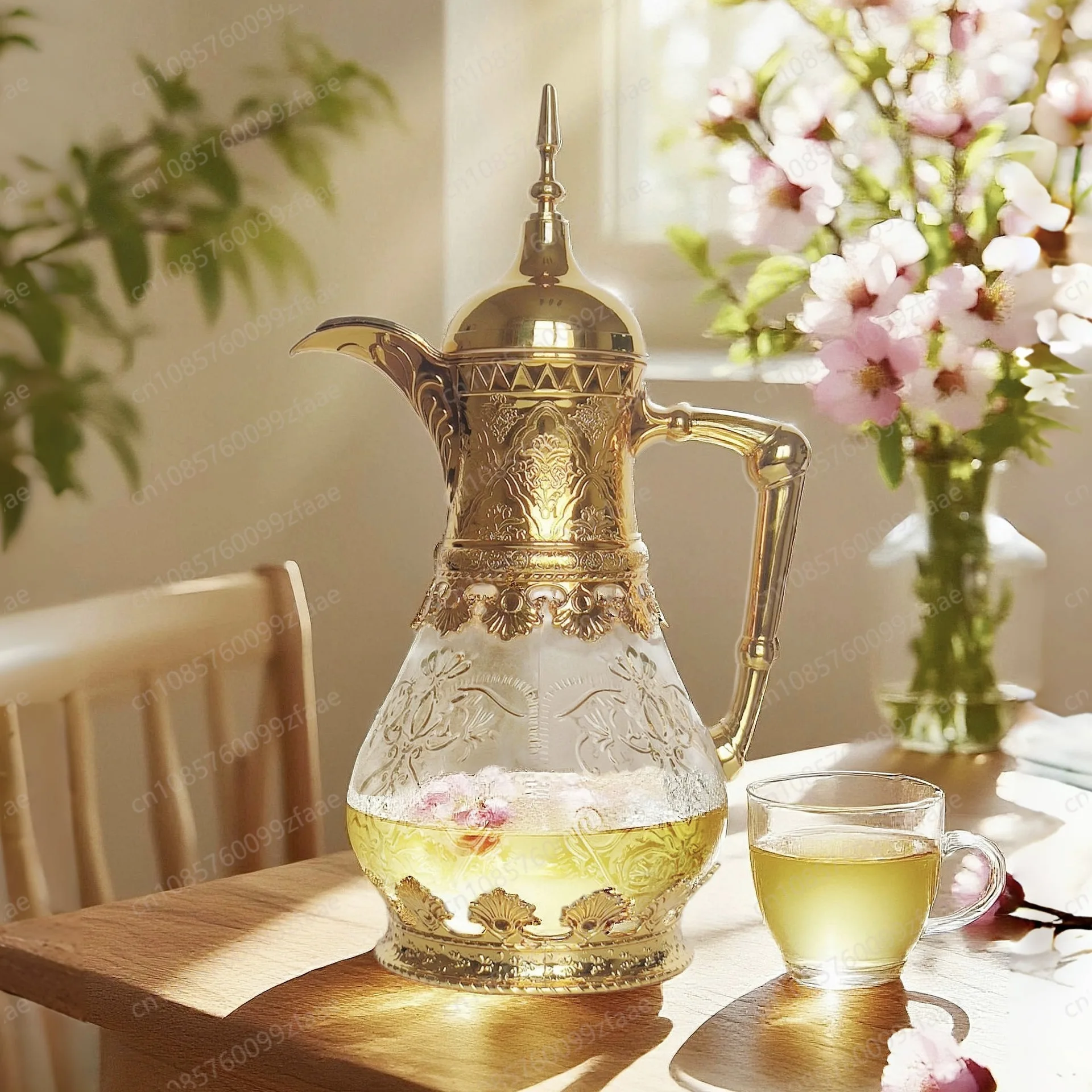 Glass Large Capacity Household Cold Kettle Cross-border Rotary Kettle