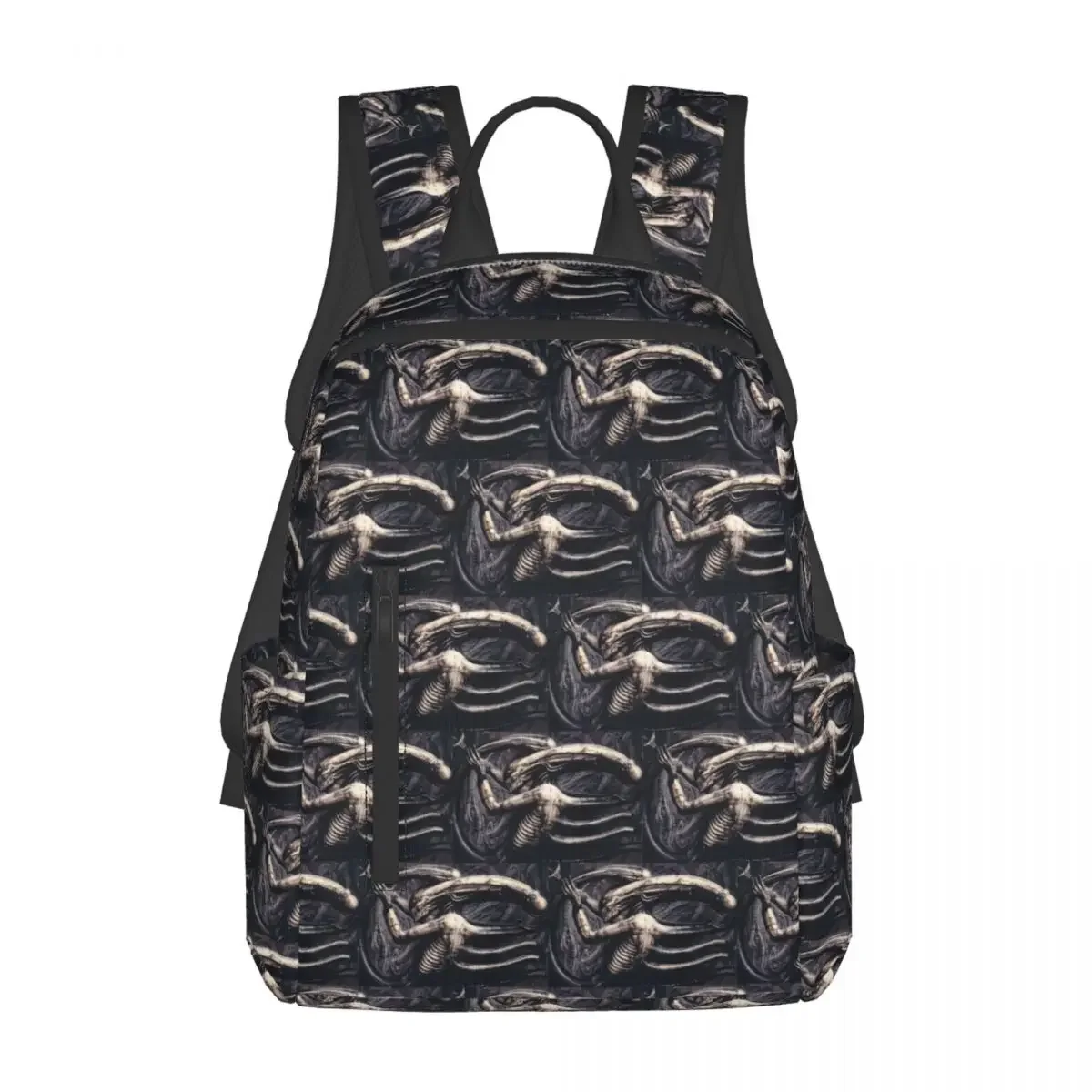 Alien Xenomorph HR Giger Backpack Large Capacity Children BookBag School Bag Shoulder Bags for Men Women
