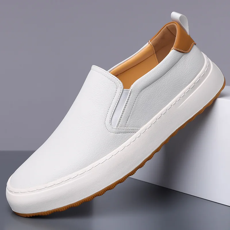

Men's shoes 2026 spring new item men's casual board shoes comfortable and versatile Le Fu shoes men