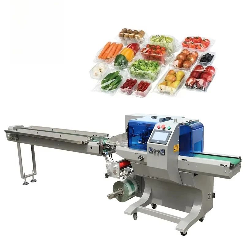 FOODLINE Global Agent Exclusive Tray Packaging Machine Auto Tray Feeding Ready Meal Pre-made Food Wrapping Gear