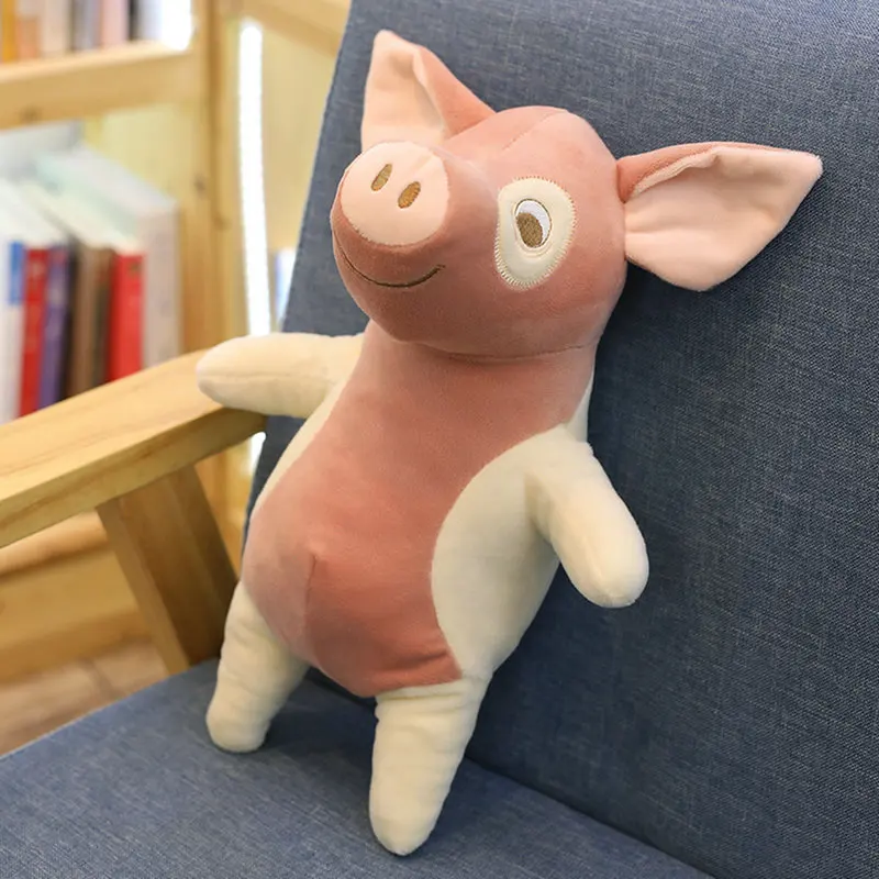 1PC Simulation Cute Pig Plush Toy 20cm Plush Dolls High Quality Soft Down cotton Brinquedos Animals For Gift