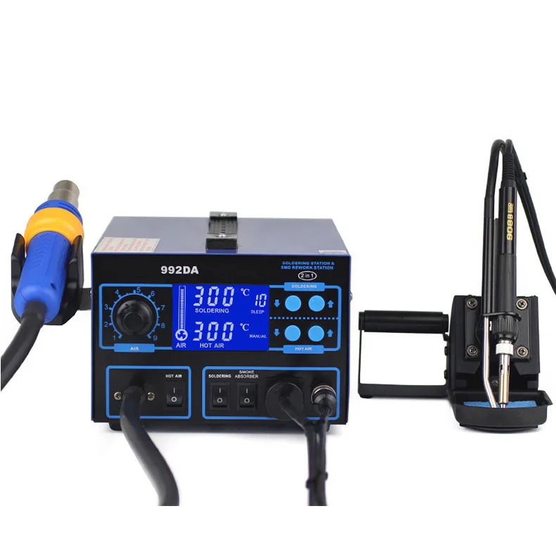

992DA 992DA+ Welding Repair Tool Set Hot Air Gun Dismantling Welding Station 720W 220V High Power Maintenance High Quality