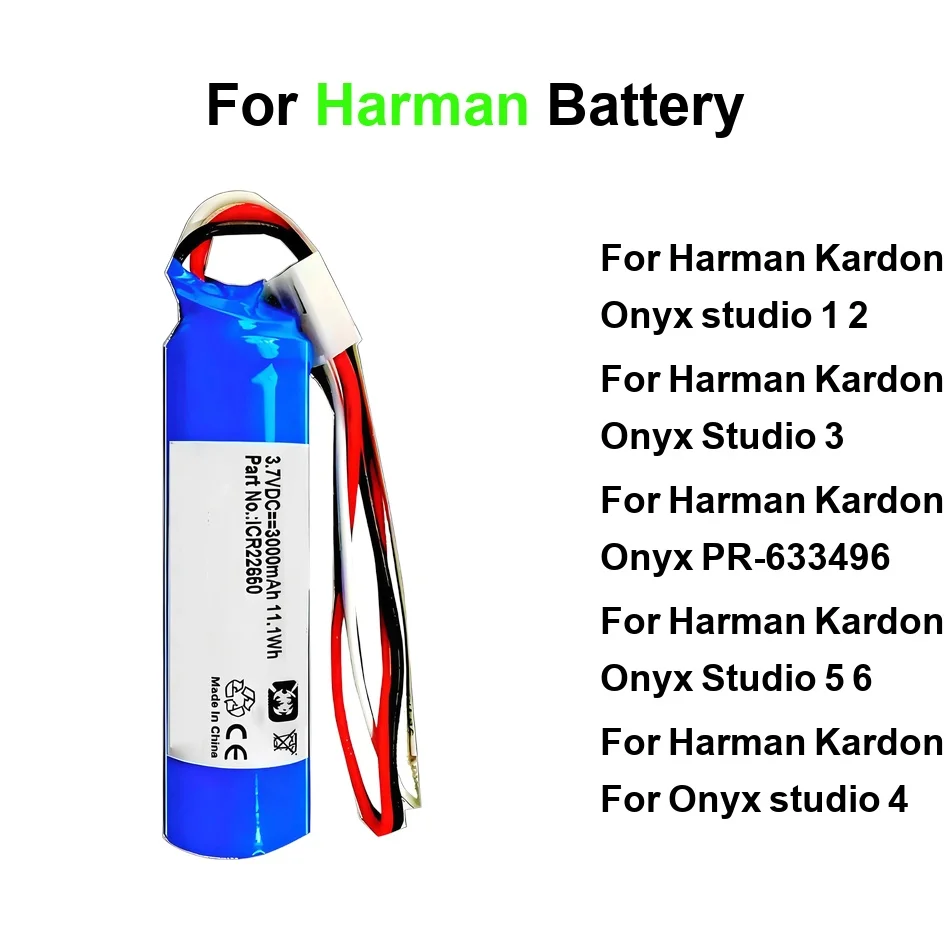 

Аккумулятор Battery Safe LI11B001F ICR22650 2500-3285 мАч для Harman Kardon Onyx PR-633496 Studio 1 2 3 4 5 6