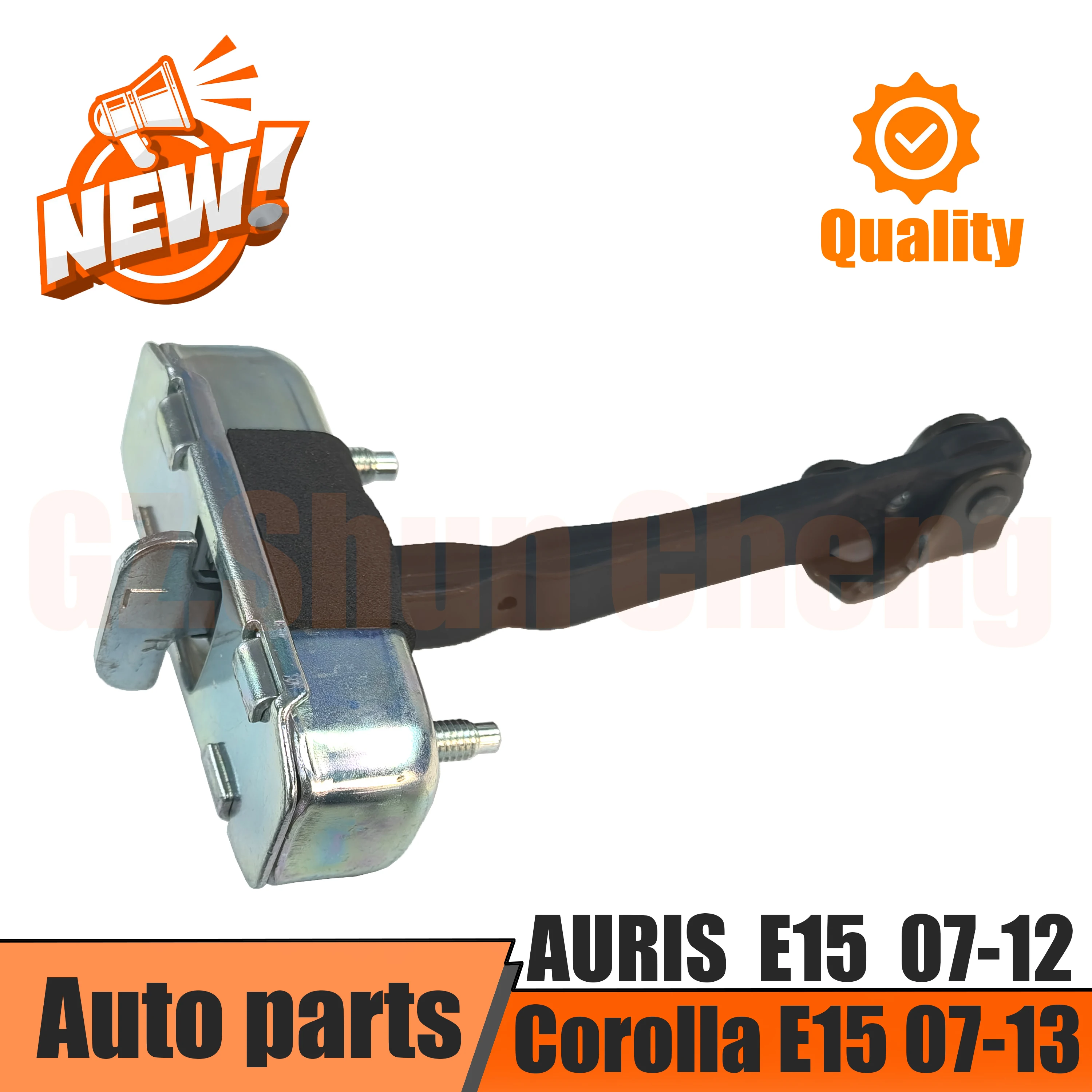 Ограничитель открывания двери (дверной стопор) для Toyota Corolla/Auris E15 2007-2013, артикулы: 68610-12201, 68610-02131, 68610-12181, 68630-12121, 68630-02131
