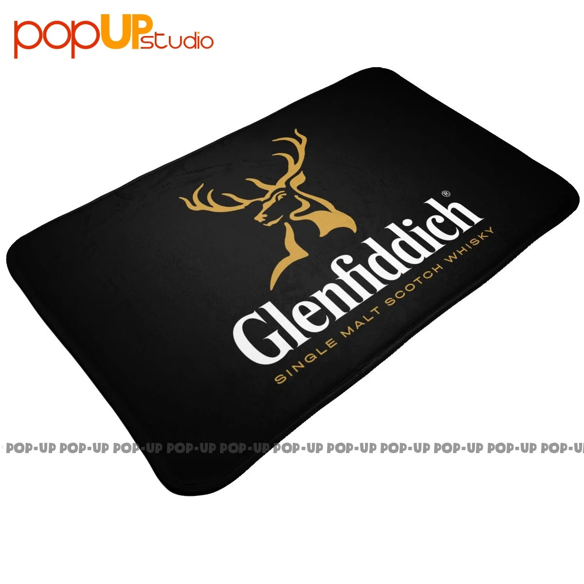 Glenfiddich Single Malt 1887 Scotch Whisky Alcohol Mat Rug Carpet Home Simple Beautiful Welcome Mat Entrance Mat