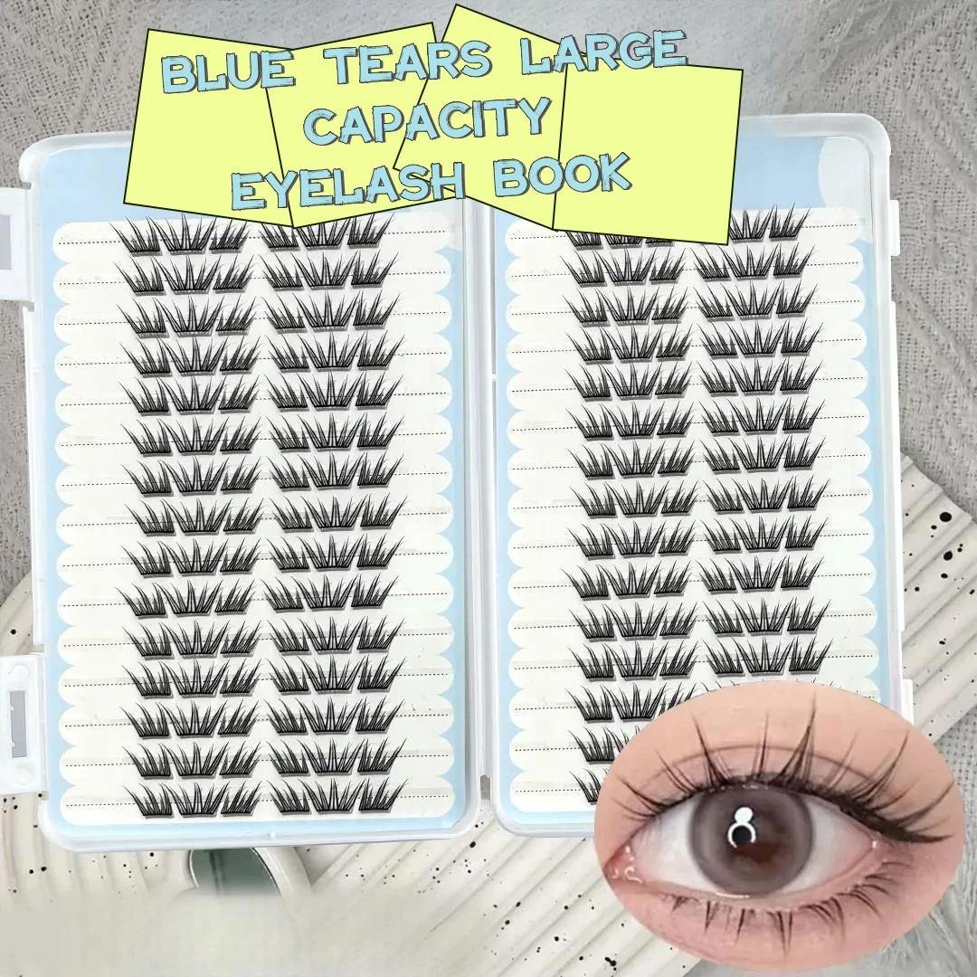 288 große Wimpern mit spitzem Cat-Eye-Curl, 10–14 mm große Wimpern, die natürlich und leicht sind, ohne zu vergrößern – Detail 12