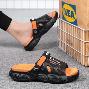 Eva Herren weiche Sandalen, Männerschuhe, Kochschuhe, sozialer Schuh, Strand, Sandel Kenner, Flat, Strand, 2022 4 Hauptverkaufssandale von Kenner Original - №3