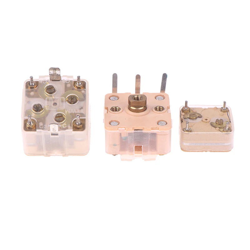 DIY Radio Parts Dual Variable Capacitor 223P 224F 443DF Adjustable Capacitance For AM FM Frequency Tuning