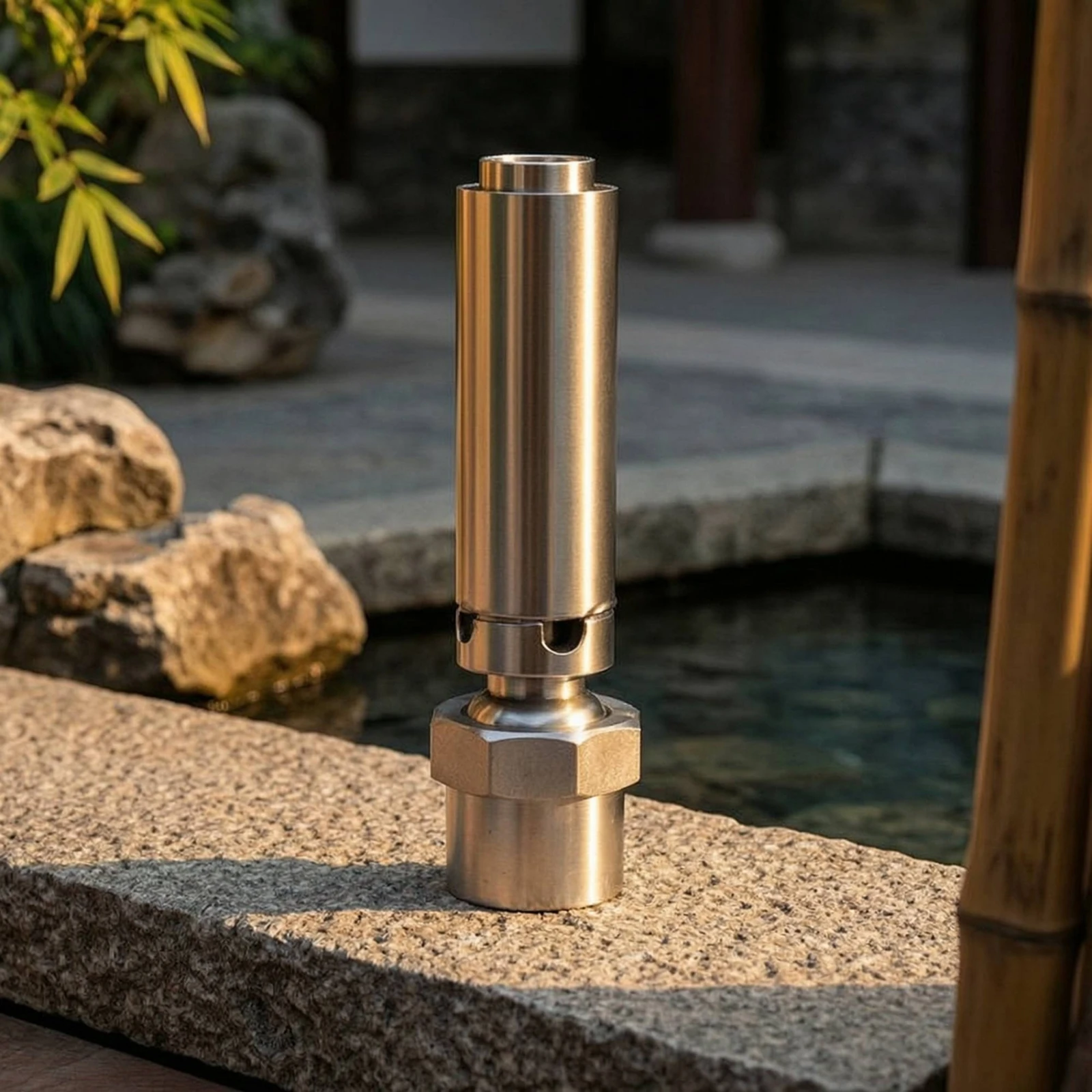 Aerating Fountain Nozzle Outdoor Fountain Nozzle with Threaded Connection Easy Install Long-Lasting for Landscapers, Ponds