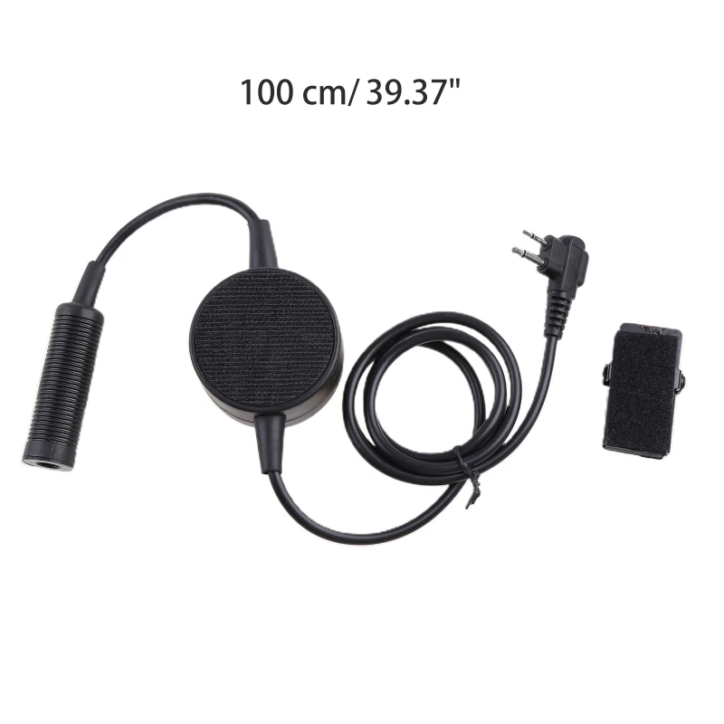 2024 New Z-Tactical Headphones PTT for Motorola 2-Way Version, Version Push to Talk for Midland Radio Durable Flexible