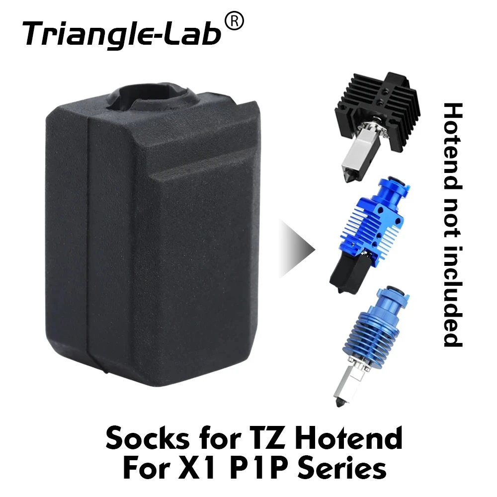 

C Trianglelab Silicone Socks for TZ series Hotend Black Silicone Case For X1 P1P Series