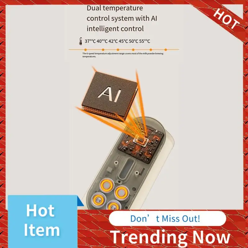 

24-Hour Delivery Wireless Milk Heater Portable Baby Bottle Warmer With Constant Temperature Control USB Insulated Milk Cover For