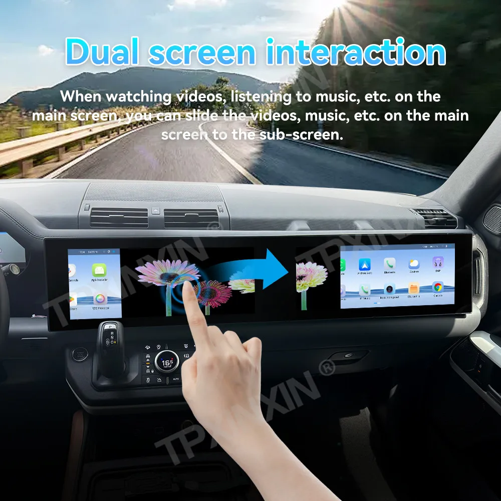 For Land Rover Defender 2018~2024 Upgrade to a connected screen Android Multimedia GPS Car Accessories Radio Stereo Head Unit