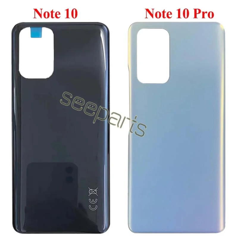 New Cover For Xiaomi Redmi Note 10 Pro Back Housing Back Battery Cover Replacement Parts For Redmi Note 10 Battery Cover