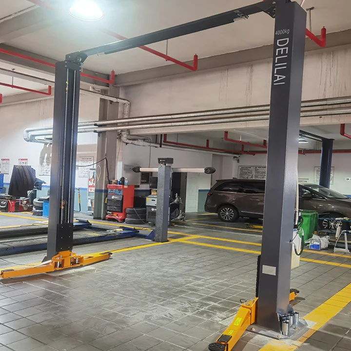 5Ton Gantry Two Post Car Lift Hydraulic Auto Hoist Surface Mount Garage Vehicle Repair CE Certified Factory Supply