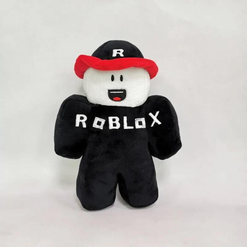 Robloxs Game Creative Periphery Cartoon Ice Cream Robot Plush Toy Room Decoration Supplies Male and Female Birthday Gifts