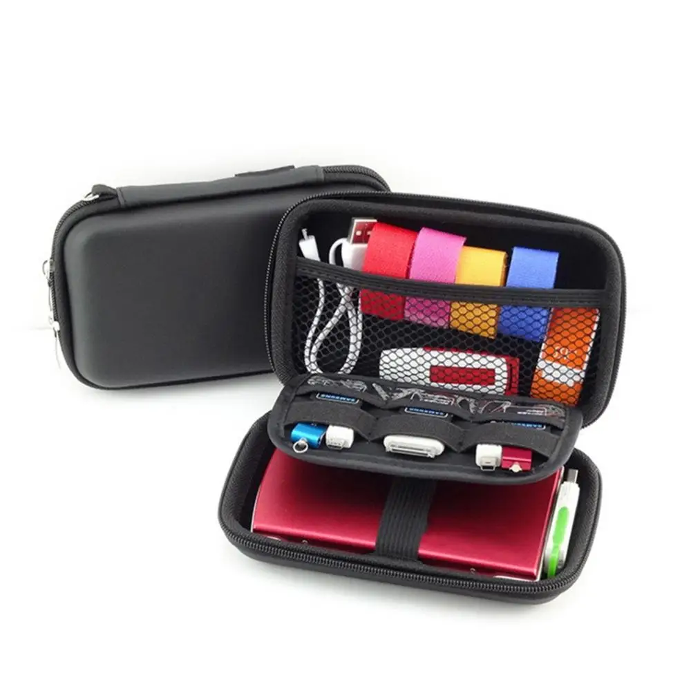 Pouch Storage Bag Mini Digital Products Travel for Hard Drive USB Flash Drive Memory Card