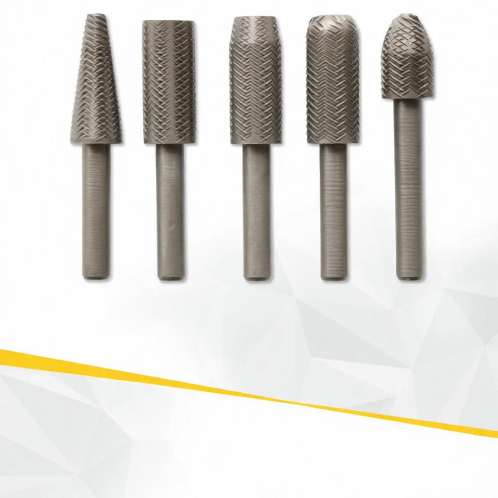 Metal Rotary File Set Electric Grinding Burrs Bits For Precision Shaping Texture Engraving Craft Tool Accessories Kit