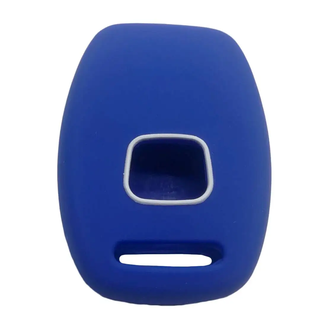 

Темно-синий 3 + 1 кнопки, чехол для дистанционного ключа, силиконовый чехол для брелока, подходит для Honda Civic Accord Pilot