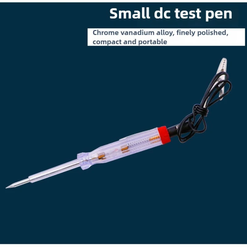 DC6V 24V Car Truck Voltage Circuit Tester Long Probe Pen Light Bulb Automobile Diagnostic Probe Test Pen Tools Auto Repair Tool