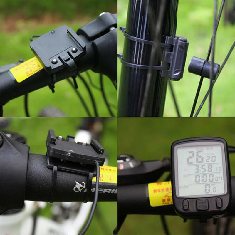 LCD Wired Cycling Waterproof Bike Computer Bicycle Speedometer Odometer Waterproof bicycle odometer