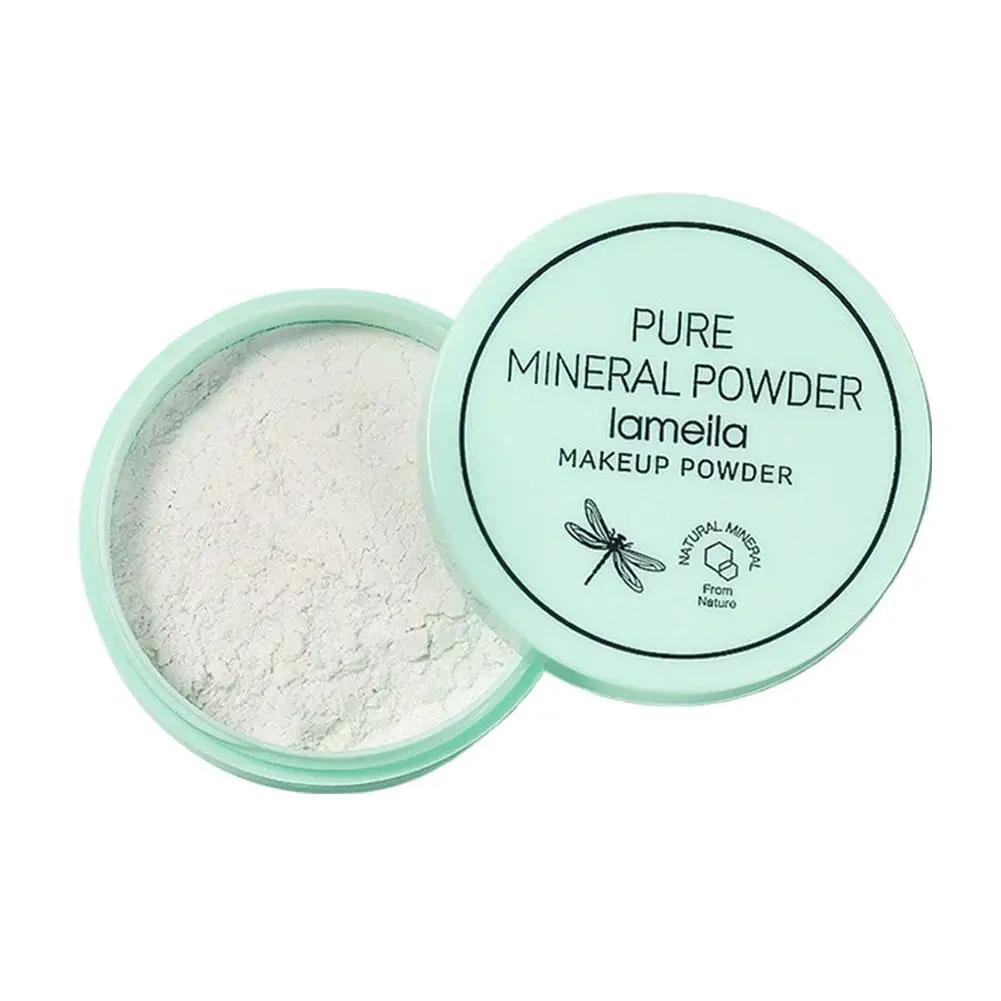 Mineralisches Loses Puder, Mattierendes Transparentes Fixierpuder für Ölige Haut, Ölkontrolle, Weiches Mattes Finish Gesichts-Losepuder – Detail 1