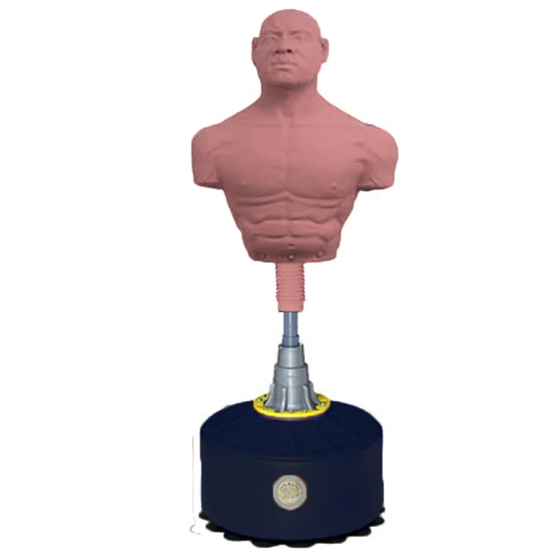 Fight silicone humanoid boxing frame dummy sandbag Sanda tumbler sandbag training equipment
