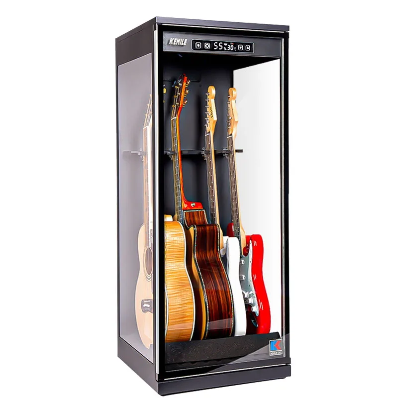 Guitar constant temperature and humidity cabinet, small instrument moisture-proof cabinet, bass maintenance and placement