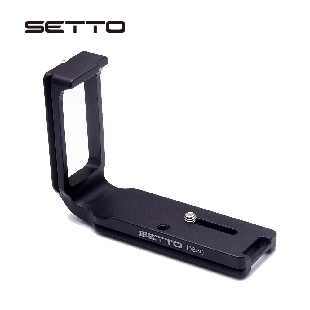 SETTO Dedicated L Plate for Nikon D850 Camera Arca / RRS Compatible Sunway