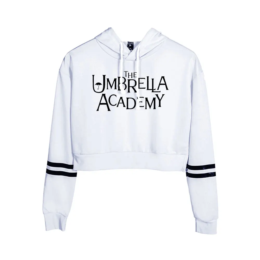 hoodies for women The Umbrella Academy Crop hoodie Sweatshirts Women  Pullover Unisex Hip HopTracksuit girl white hooded