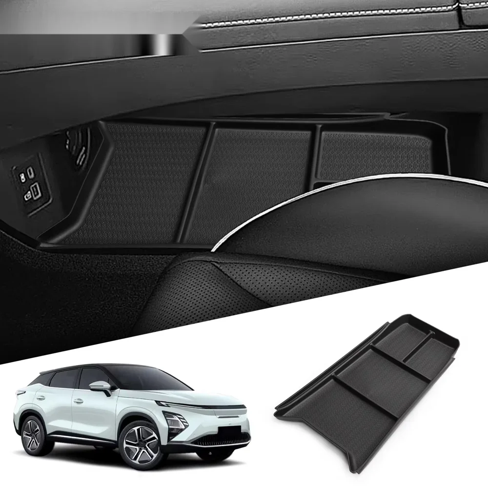 for Chery OMODA C5 EV 2024-2025 Center Console Lower Layer Storage Box Organizer Tidying Accessories Car Storage Box