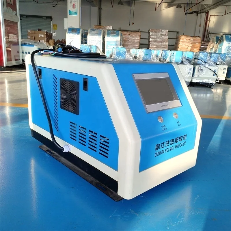 Hot10L Hot Melt กาวเครื่องกาวอุปกรณ์ความร้อนกาว Melter กาว Applicator แพคเกจเครื่องอุปกรณ์