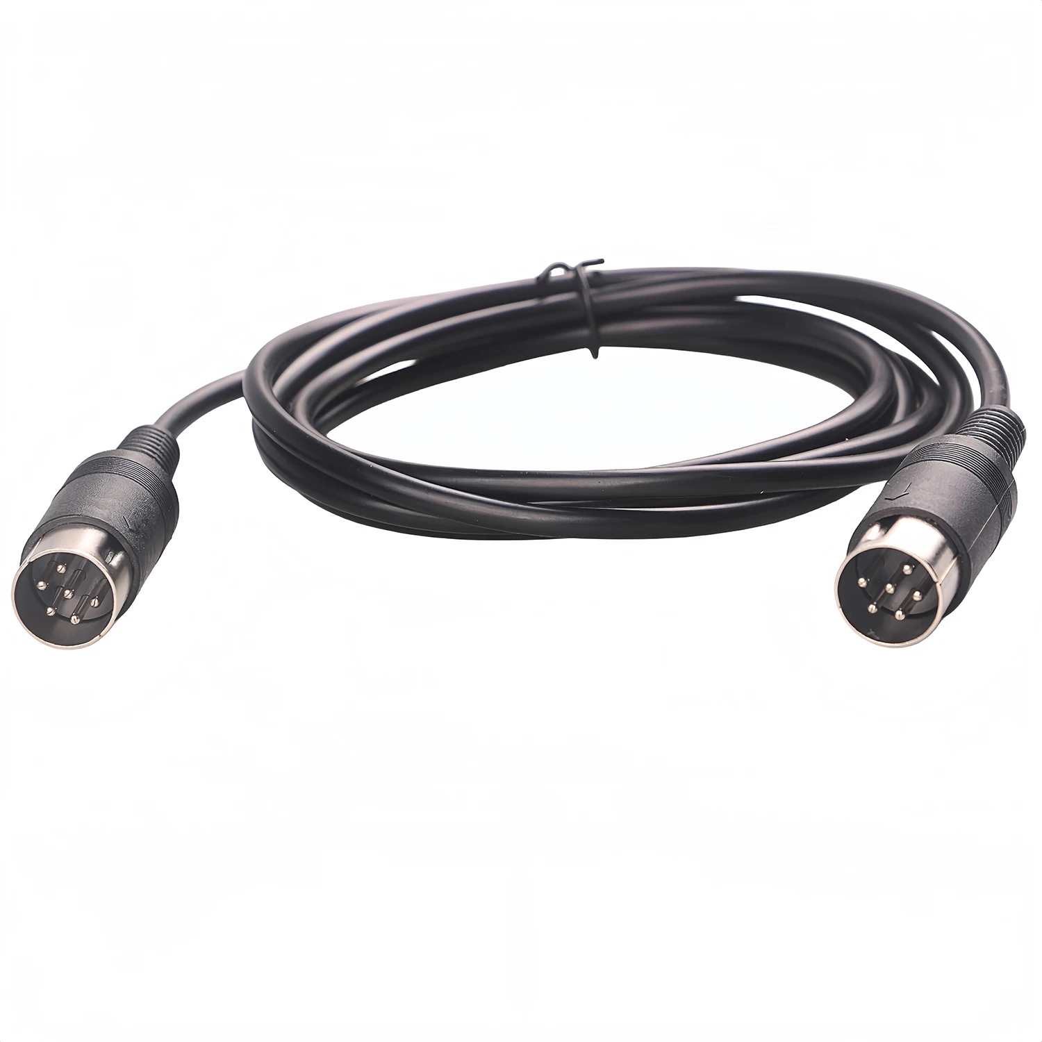 DIN 6Pin Male to Male Straight Through Audio Video S-Video S Terminal MIDI Cable for Microphone Guitar Amplifier Audio Equipment