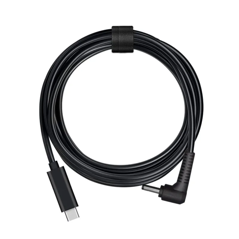 2PCS Type-C to 4.0 x 1.7 mm Laptop PD Spoofing Cable USB-C DC4017