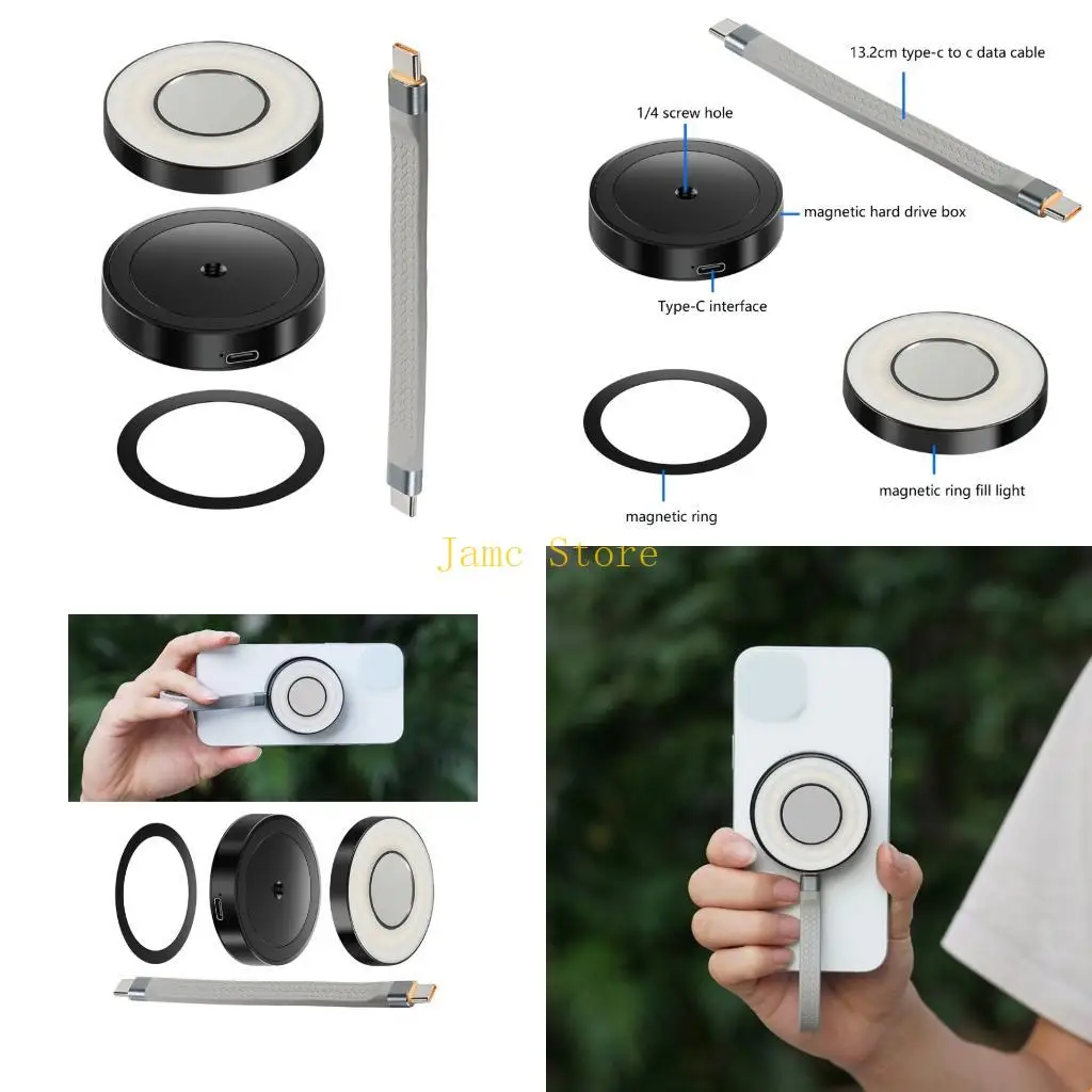 LX0B High Performances SSDs Enclosure M.2 NVMe States Drive USB 3.1 Port Delivering 10Gbps Speeds and Efficient Cooling