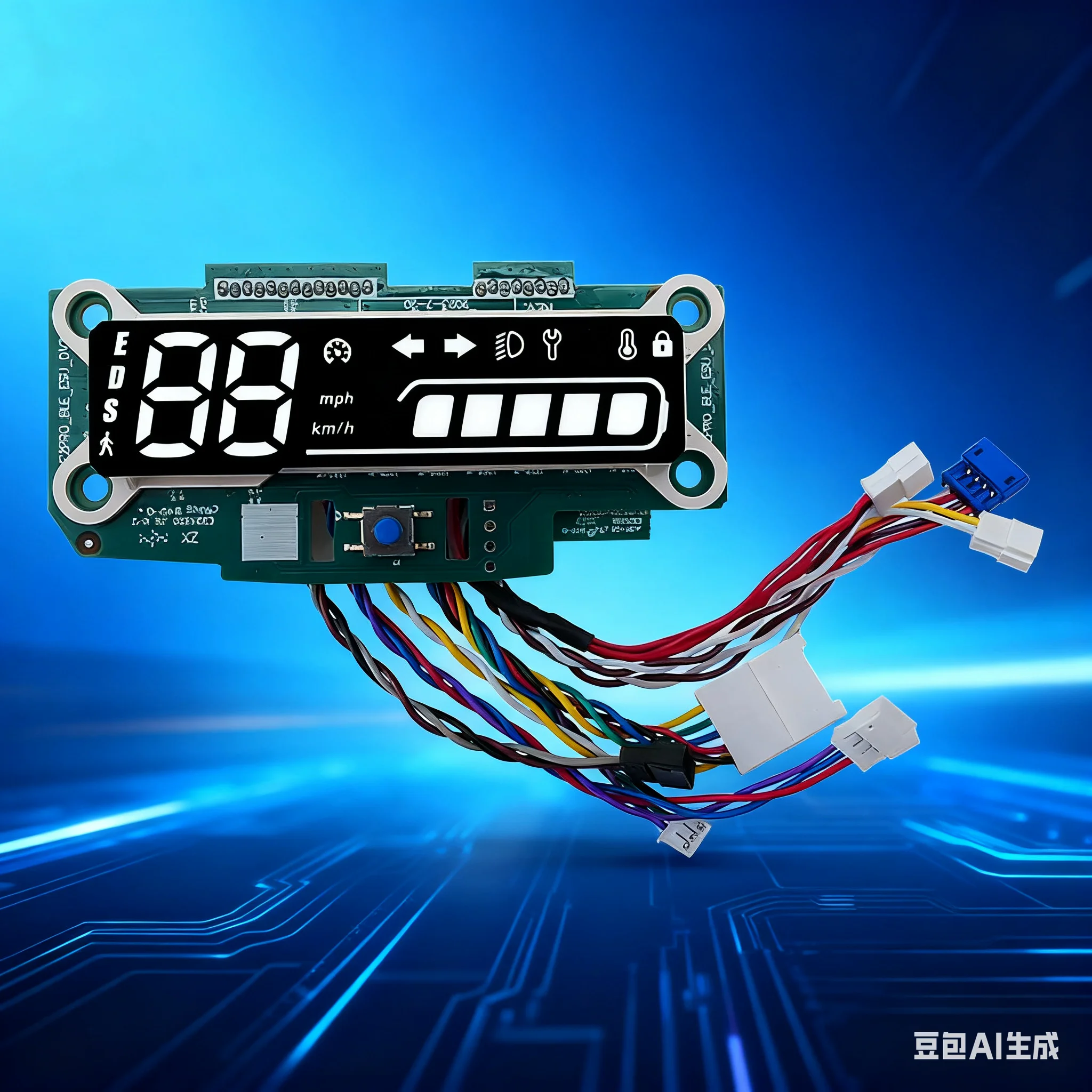 

Плата управления приборной панелью для Segway Ninebot-Kickscooter E2 Pro, запасные части для дисплея электрического скутера