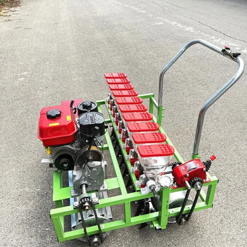 8-Line vegetable seeder, small radish and coriander seeder, medicinal materials and grains on demand machine